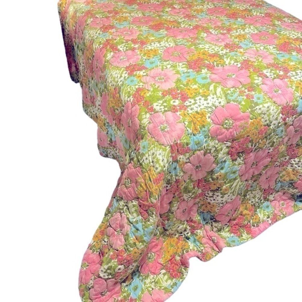 Nettle Creek Bedspread Full Springtime Bedspread VTG